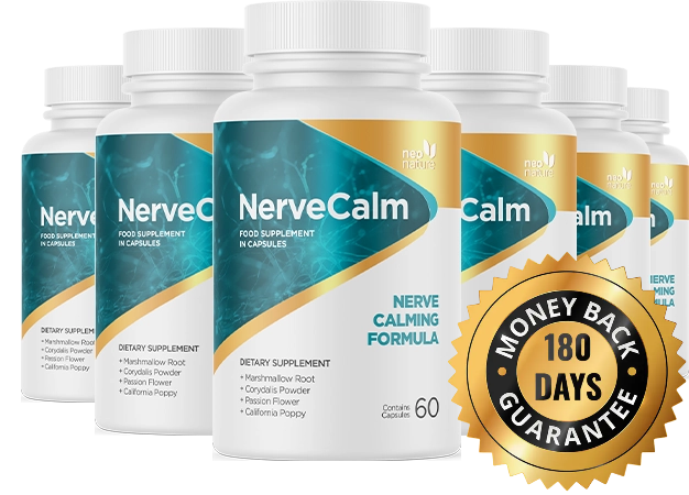 Nerve Calm six Bottle